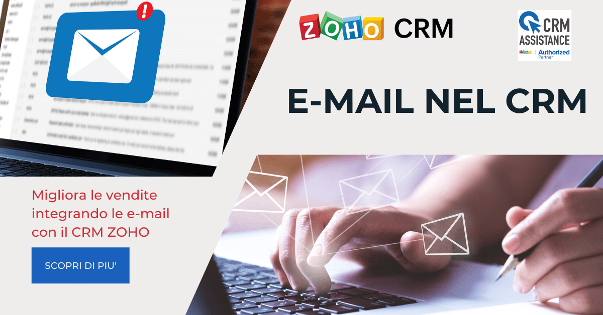 E-mail e CRM ZOHO